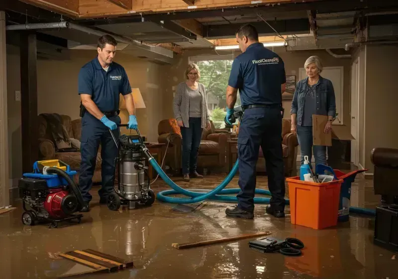 Basement Water Extraction and Removal Techniques process in Princeton, IN